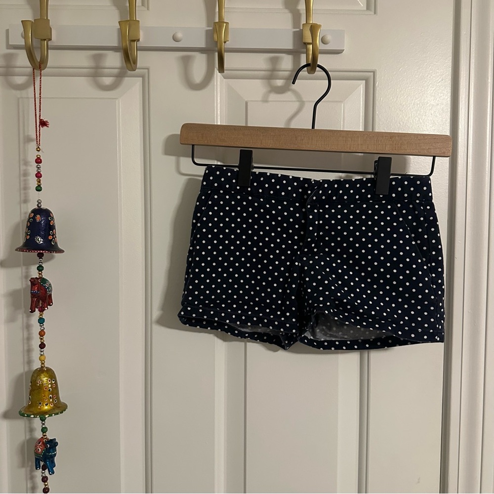 GAP Kids- Navy/White Polka Dot Shorts - Picture 3 of 7